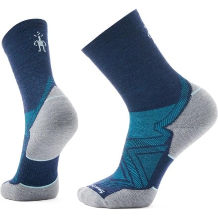 Smartwool Run Targeted Cushion Mid Crew Socks - Men's 0