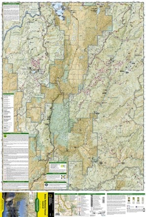 National Geographic Boise National Forest Central Topographic Map 1