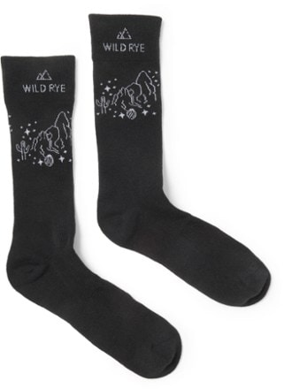 Wild Rye Bike Socks - Women's 0