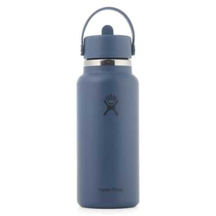 Hydro Flask Wide-Mouth Vacuum Water Bottle with Flex Straw Cap - 32 fl. oz. 1