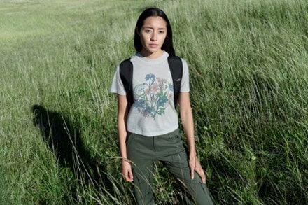 Icebreaker Merino 150 Tech Lite NZ Flora Crop T-Shirt - Women's 5