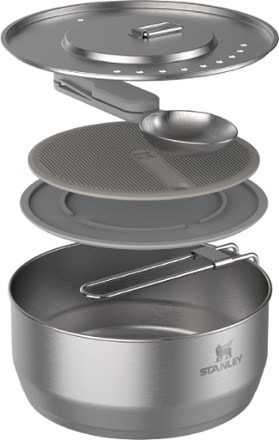 Stanley 5-Piece Wildfare Pro Saucepan Cookset 0