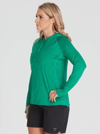 NRS H2Core Silkweight Long-Sleeve Hoodie - Women's 1