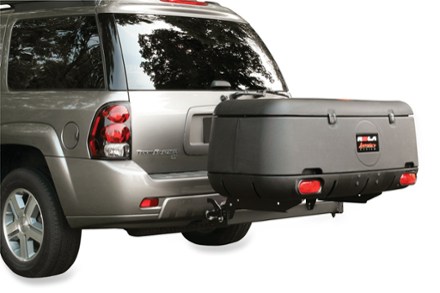 swing away cargo carrier with bike rack