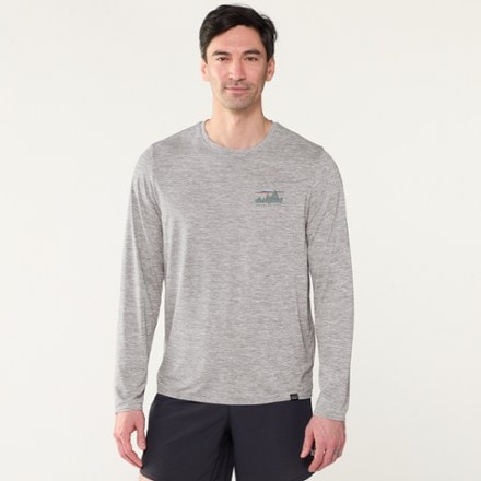 Patagonia Capilene Cool Daily Graphic Long-Sleeve Shirt - Men's 1