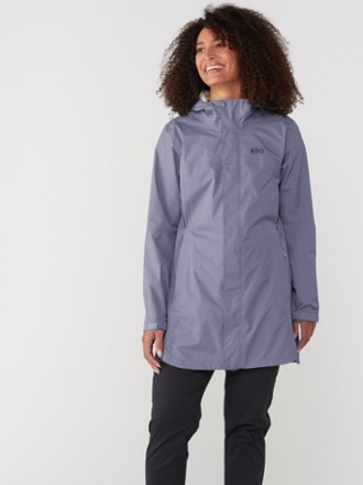 REI Co-op Rainier Long Line Rain Jacket - Women's 1