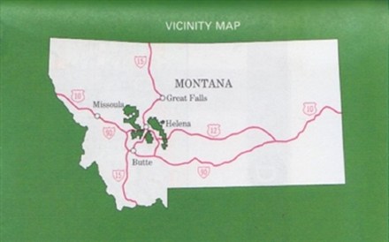 Helena National Forest Map 