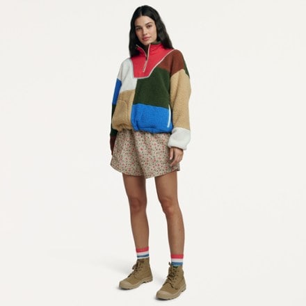 THE GREAT. OUTDOORS Plush Colorblock Sierra Pullover - Women's 3