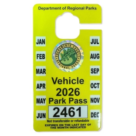  Sacramento County Annual Park Pass - Standard Vehicle 0