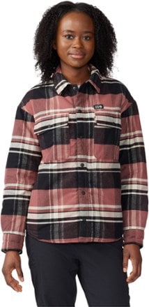 Mountain Hardwear Dolores Insulated Flannel Shacket - Women's 0