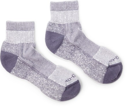 REI Co-op COOLMAX EcoMade Lightweight Hiking Quarter Socks 0