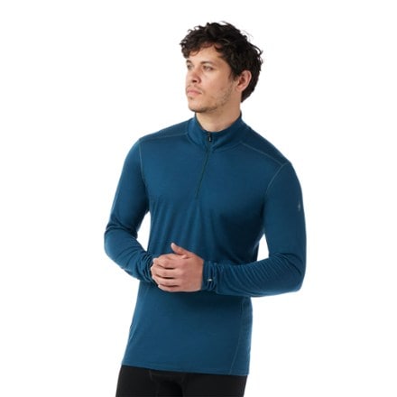 Smartwool Classic All-Season Merino Quarter-Zip Base Layer Top - Men's 1