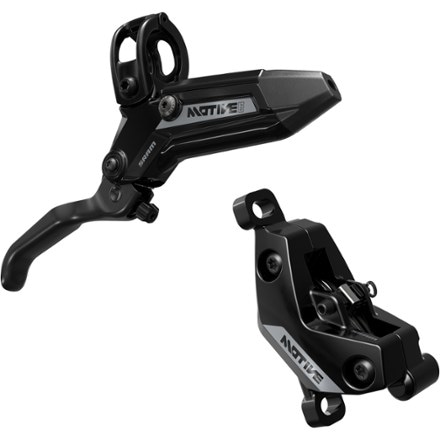 SRAM Motive Silver Disc Brake and Lever - Rear 0