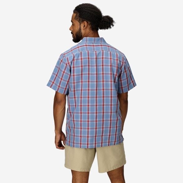 On Body Image of color Rain Cloud Oliver Plaid