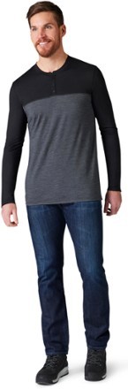 Smartwool Long-Sleeve Colorblock Henley Shirt - Men's 3