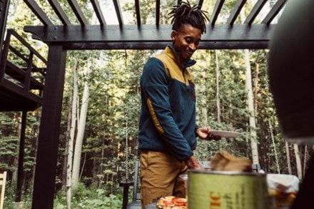 Topo Designs Vista Quarter-Zip Lightweight Fleece Pullover - Men's 6