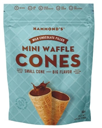 Hammond's Candies Mini Waffle Cones 0