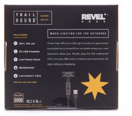 REVEL GEAR Trail Hound 30 ft. Camping Light 1