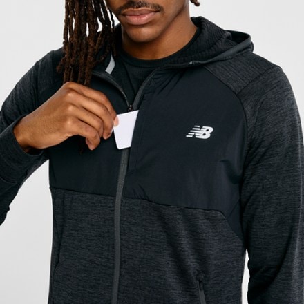 New Balance Heat Grid Hooded Full-Zip Jacket - Men's 5