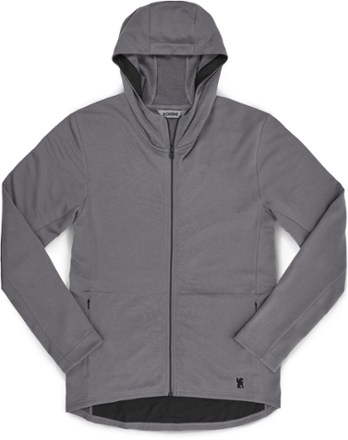 chrome merino hoodie