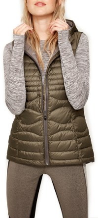 packable down vest womens