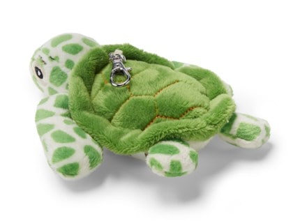 Eco Pals Plush Animal Clip Back view (Sea Turtle)