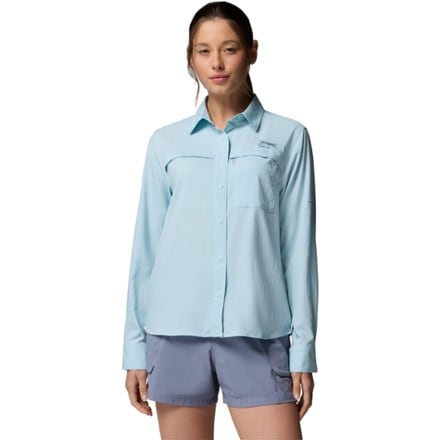 Columbia PFG Castback Woven Long-Sleeve Shirt - Women's 0