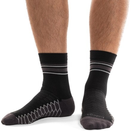 Balega Silver Mini Crew Socks 7