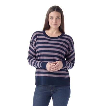 Smartwool Edgewood Boyfriend Crew Sweater - Women's 1