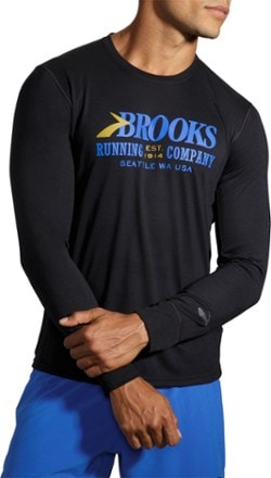 Brooks Distance Graphic Long-Sleeve T-Shirt - Men's 3