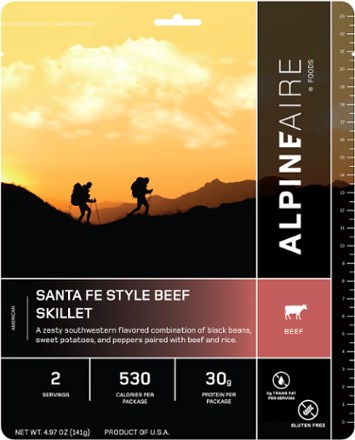 AlpineAire Foods Santa Fe-Style Beef Skillet - 2 Servings 0