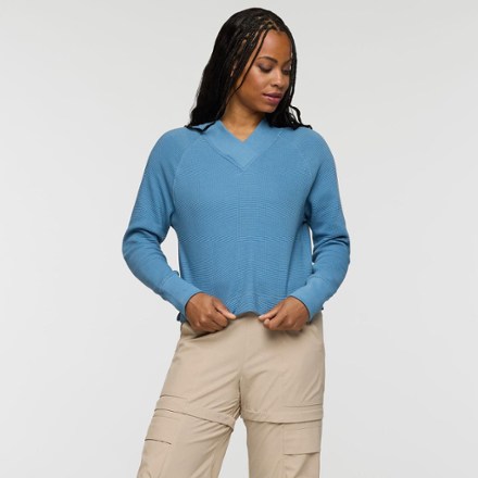 Cotopaxi Atajo Long-Sleeve Waffle V-Neck Shirt - Women's 0
