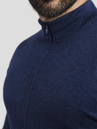 Arms of Andes 300 Lightweight Alpaca Wool Half-Zip Base Layer Top - Men's 3