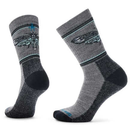 Smartwool Everyday Mystic Moth Crew Socks - Women's 0