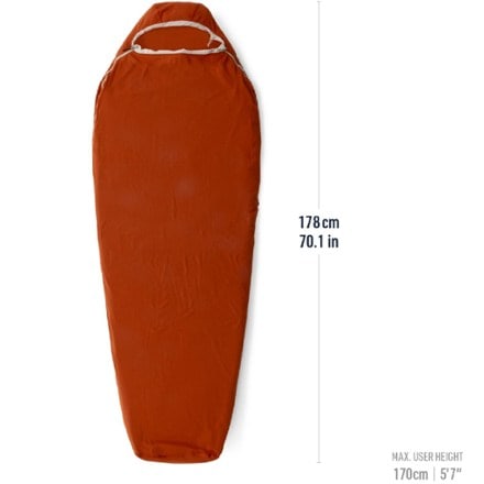 Sea to Summit Reactor Fleece-Weight Sleeping Bag Liner 3