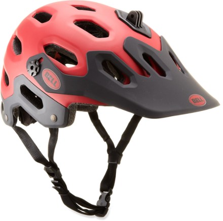 bike helmet with gopro mount built in