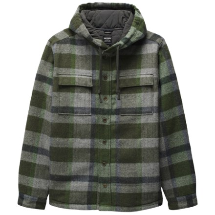 prAna Asgard Hooded Flannel Shirt Jacket - Men's 0