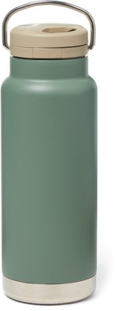 Klean Kanteen TKWide Recycled Insulated Water Bottle with Twist Cap - 32 fl. oz. Back view (Sea Spray)