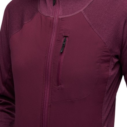 Black Diamond Coefficient LT Hybrid Fleece Hoodie - Women's 5