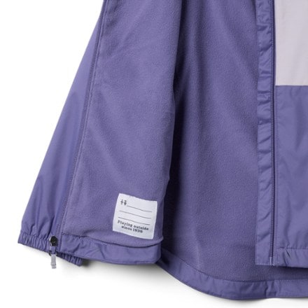 Columbia Rainy Trails III Fleece-Lined Jacket - Girls' 2