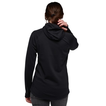 Black Diamond Coefficient LT Fleece Quarter-Zip Hoodie - Women's 2