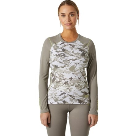 Helly Hansen LIFA ACTIVE Graphic Crew Base Layer Top - Women's 1