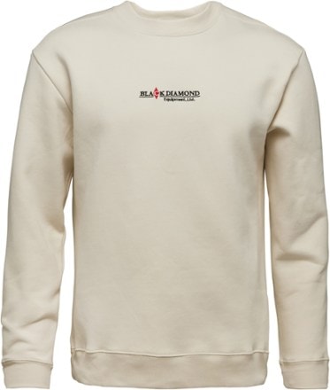 Black Diamond Heritage Wordmark Crewneck Sweatshirt - Men's 0