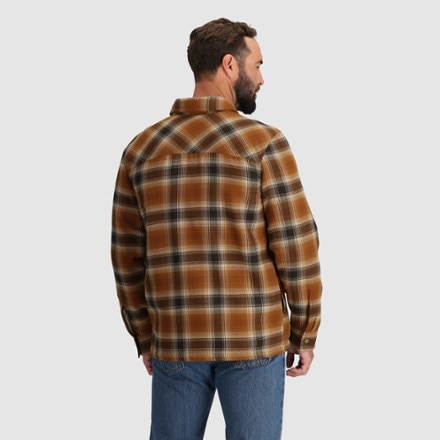 On Body Image of color Grounded Plaid