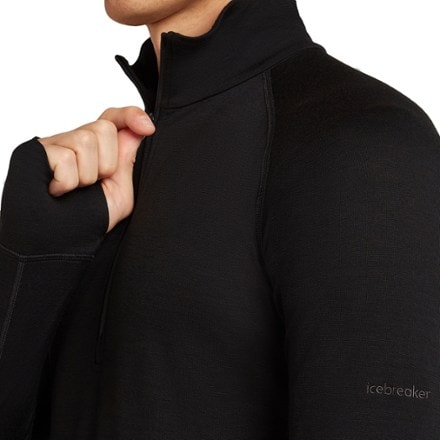 Icebreaker Merino 200 ZoneKnit Long-Sleeve Half-Zip Base Layer Top - Men's 4