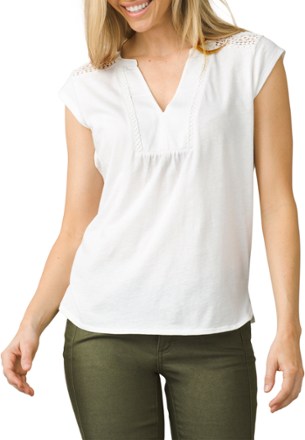 prana white shirt