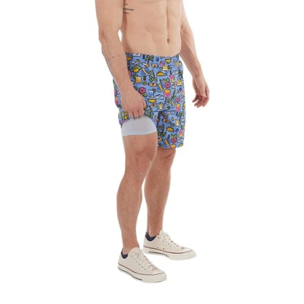 Saxx Go Coastal 2N1 Swim Trunks - Men's 7" Inseam 4