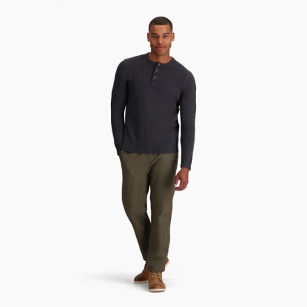 Royal Robbins Headlands Hemp Button Crew Sweater - Men's 3