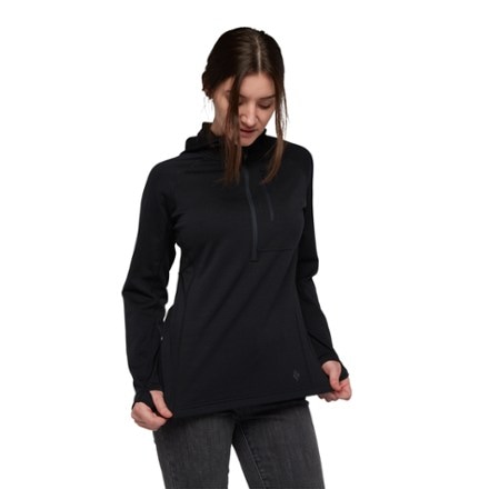 Black Diamond Coefficient Quarter-Zip Hoody - Women's 3