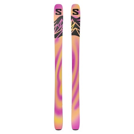 Salomon QST 100 Iceberg Green Skis - 2025/2026 3